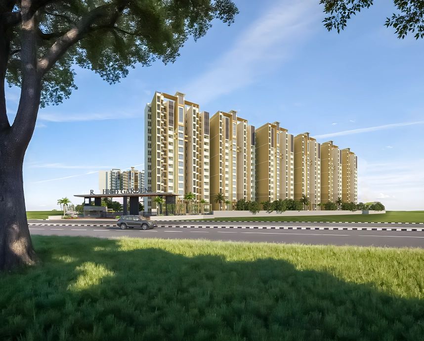 Raj High Garden-best premium real estate apartment in hosur road,electronic city-SNN Raj Corp