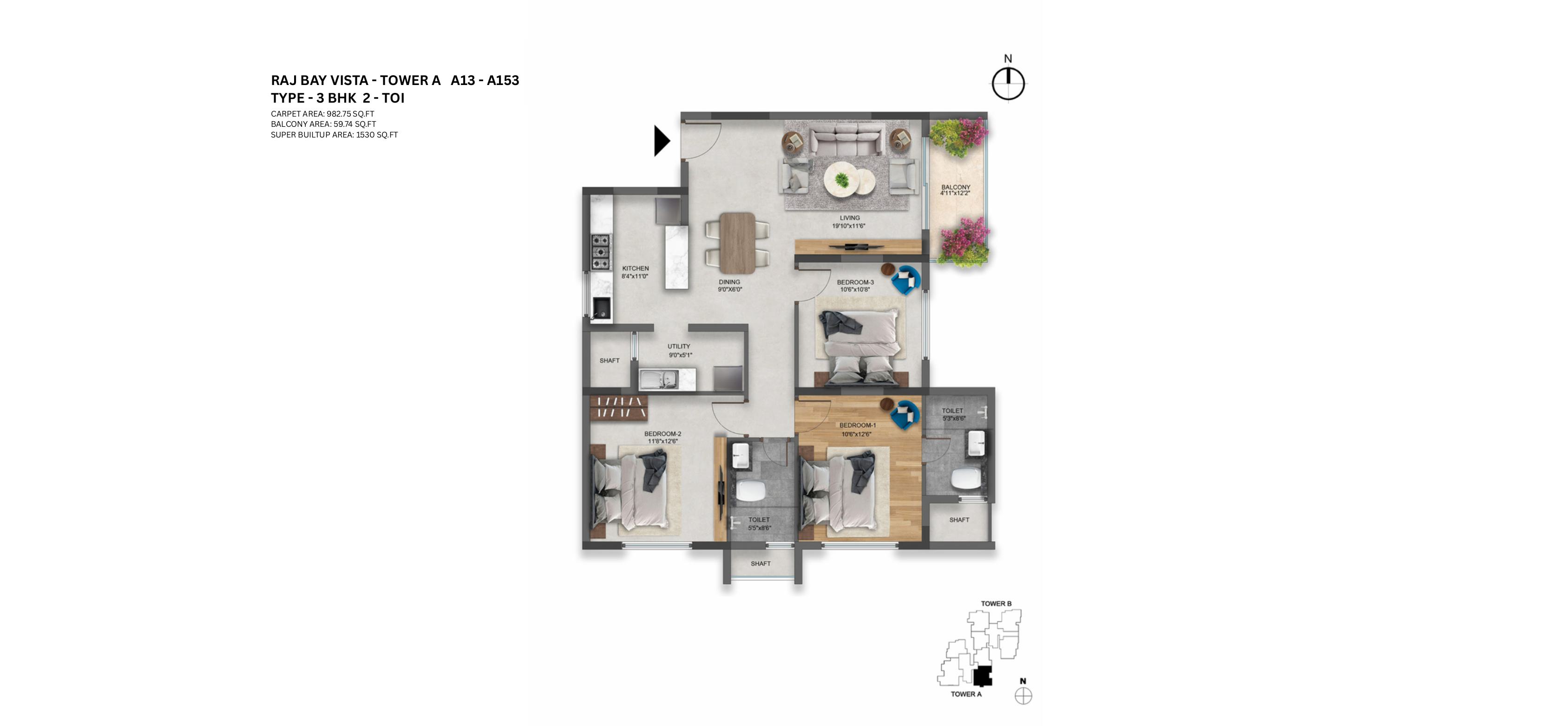 Tower-A Plan 4