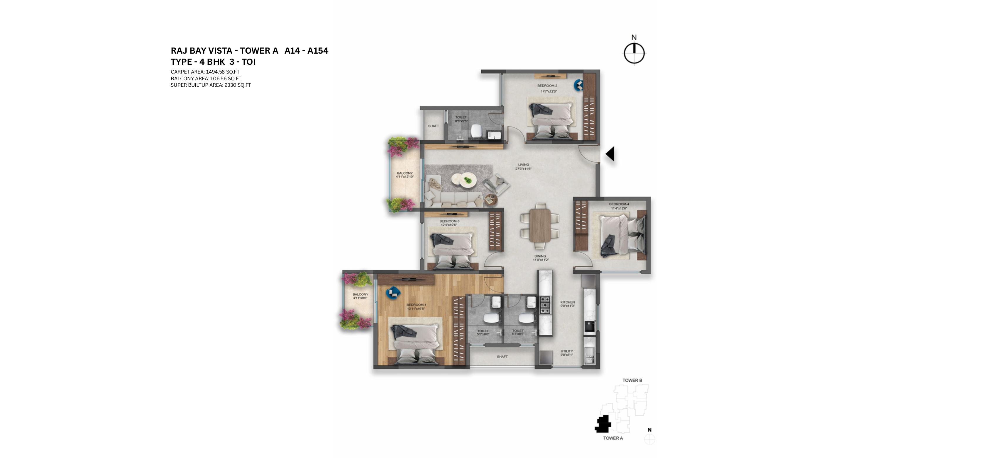 Tower-A Plan 5