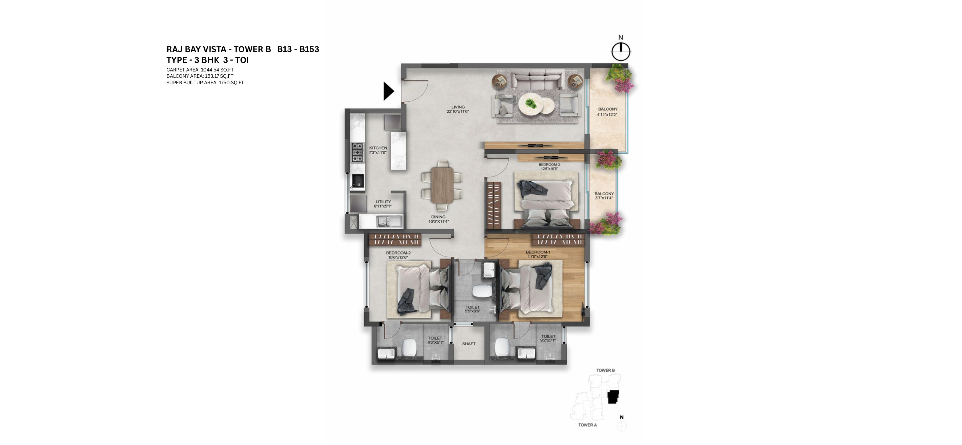 Tower-B Plan 4